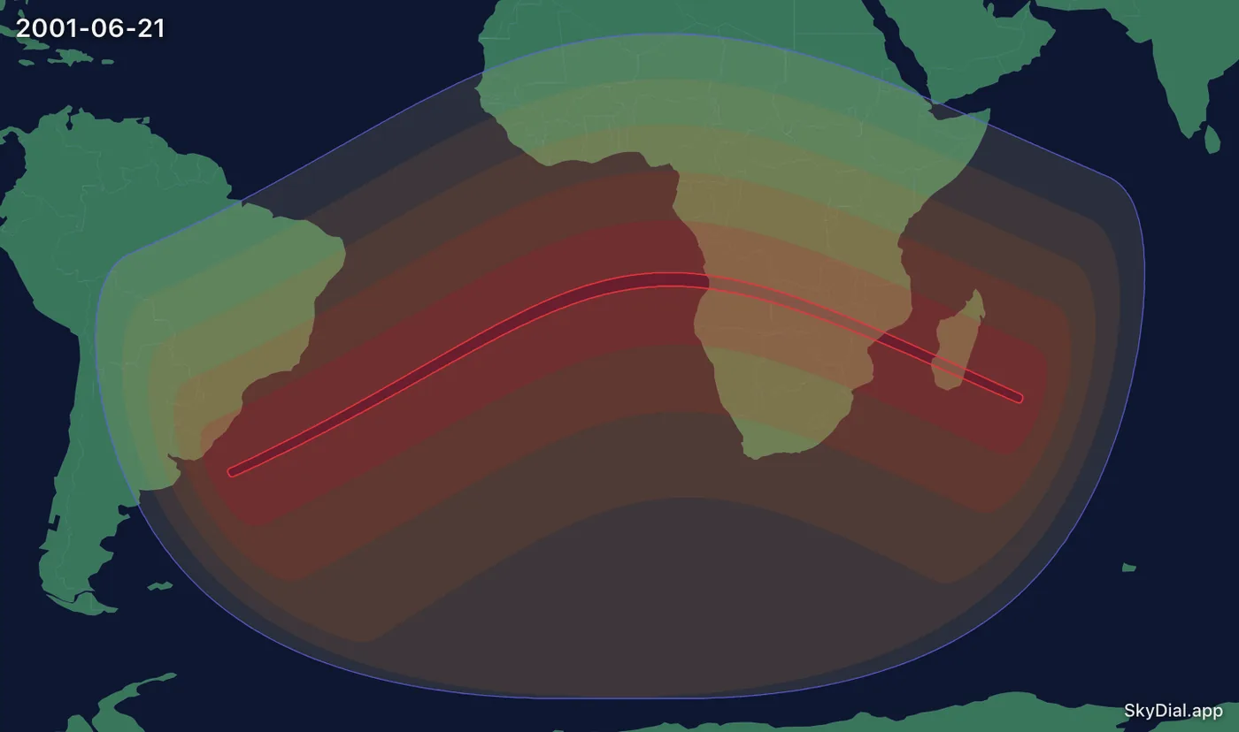 Interactive map of the 2001-06-21 solar eclipse