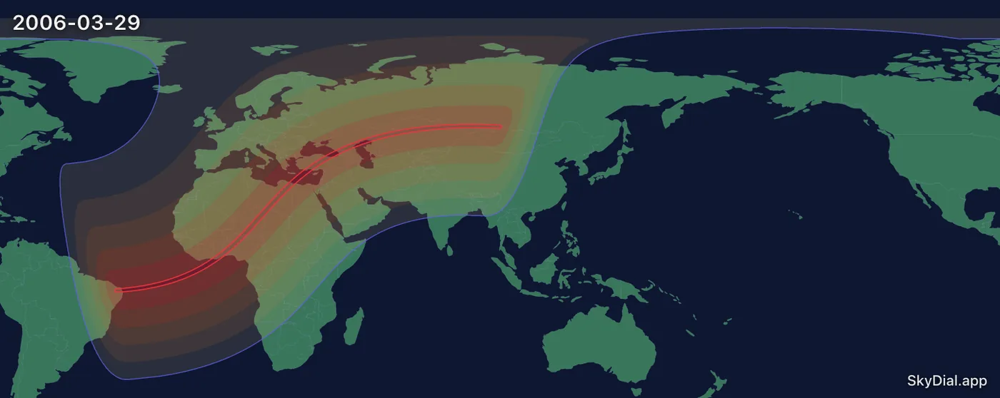 Interactive map of the 2006-03-29 solar eclipse