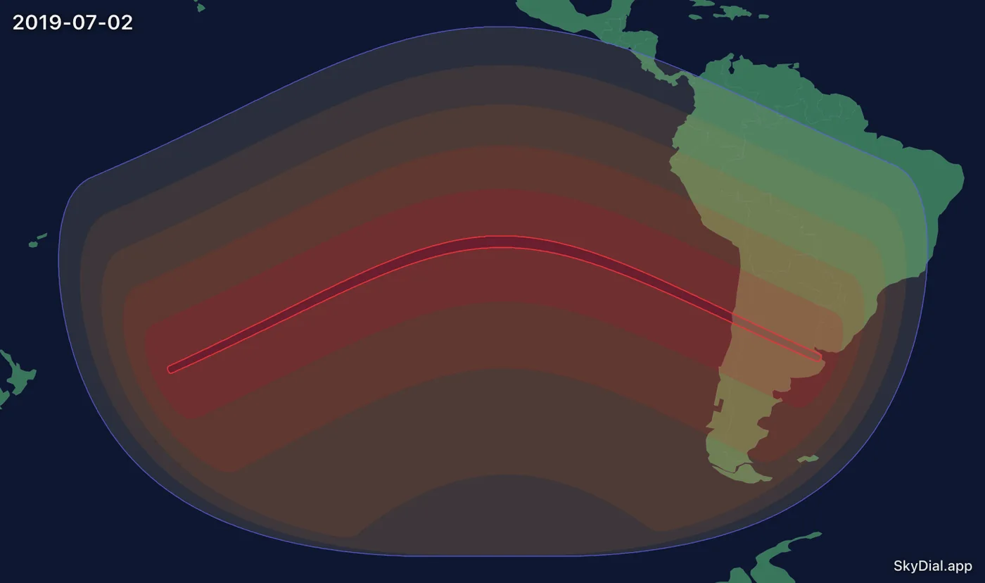 Interactive map of the 2019-07-02 solar eclipse