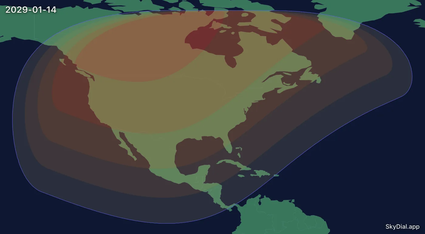 Interactive map of the 2029-01-14 solar eclipse