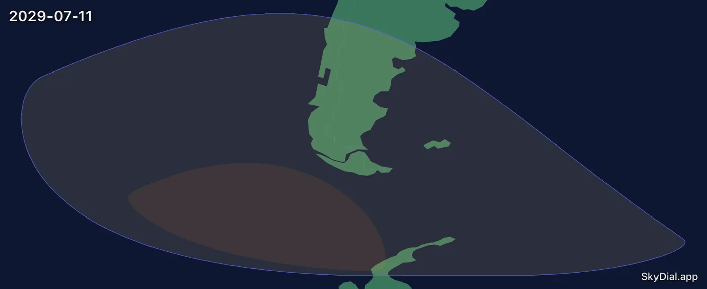 Interactive map of the 2029-07-11 solar eclipse