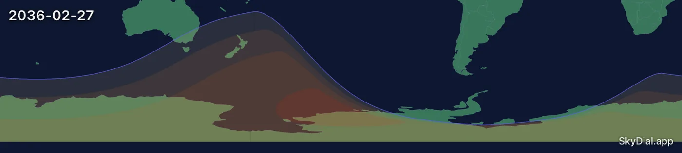 Interactive map of the 2036-02-27 solar eclipse