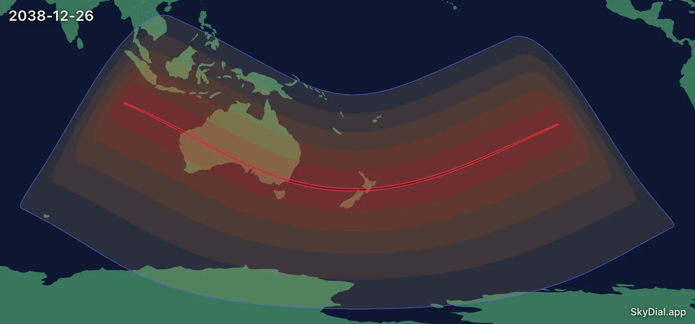 Interactive map of the 2038-12-26 solar eclipse