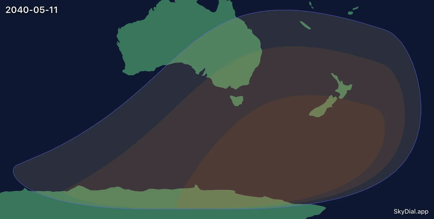 Interactive map of the 2040-05-11 solar eclipse