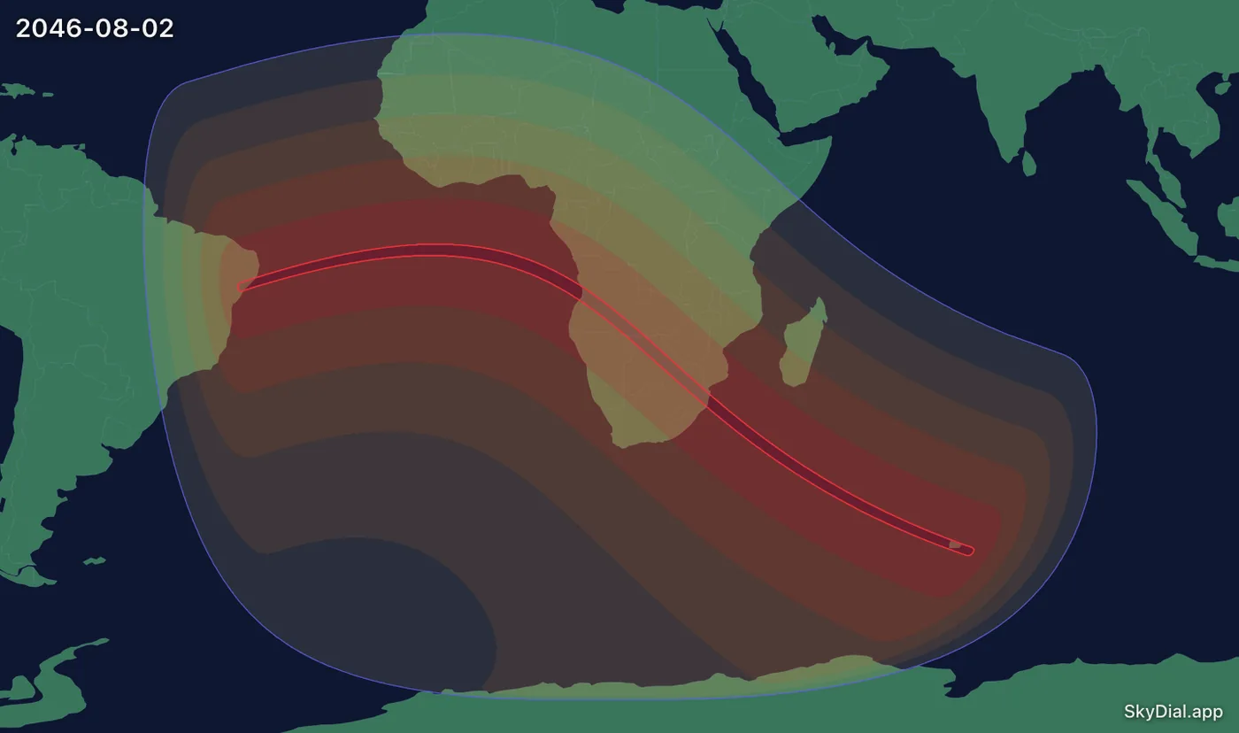 Interactive map of the 2046-08-02 solar eclipse