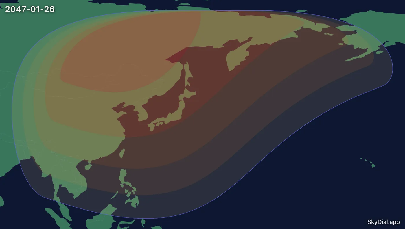 Interactive map of the 2047-01-26 solar eclipse