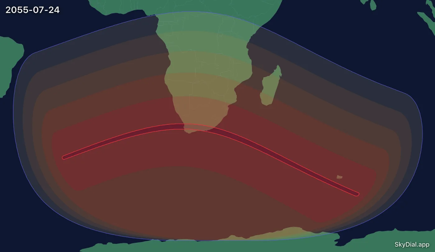 Interactive map of the 2055-07-24 solar eclipse