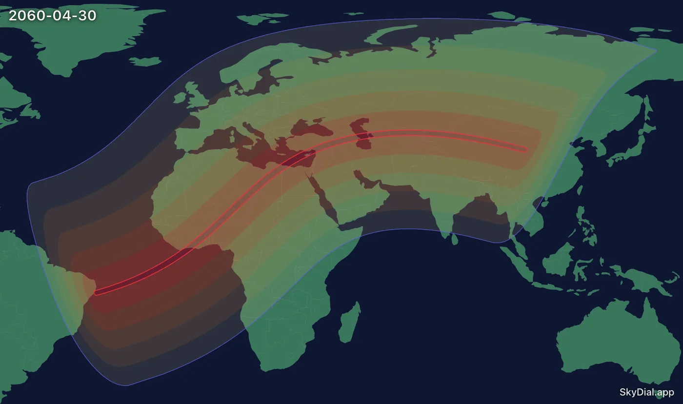 Interactive map of the 2060-04-30 solar eclipse