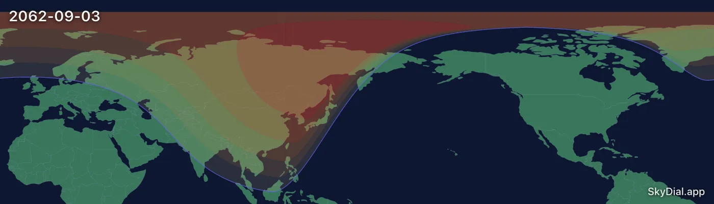 Interactive map of the 2062-09-03 solar eclipse