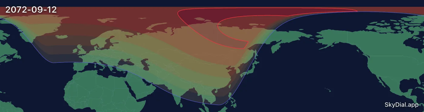 Interactive map of the 2072-09-12 solar eclipse