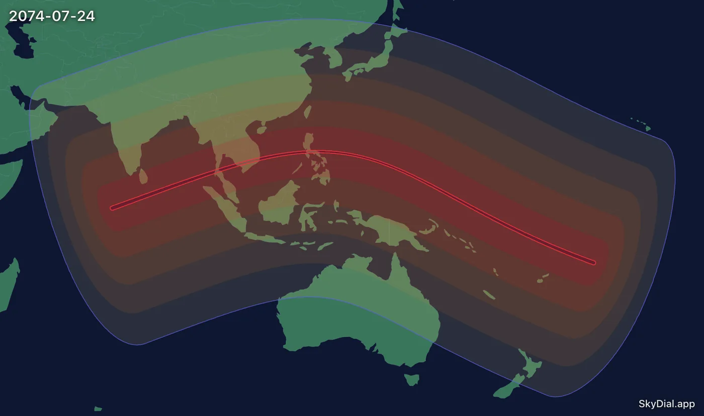 Interactive map of the 2074-07-24 solar eclipse