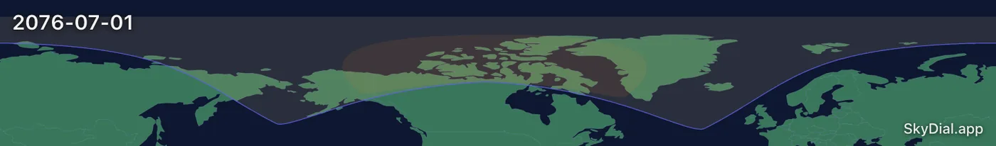 Interactive map of the 2076-07-01 solar eclipse