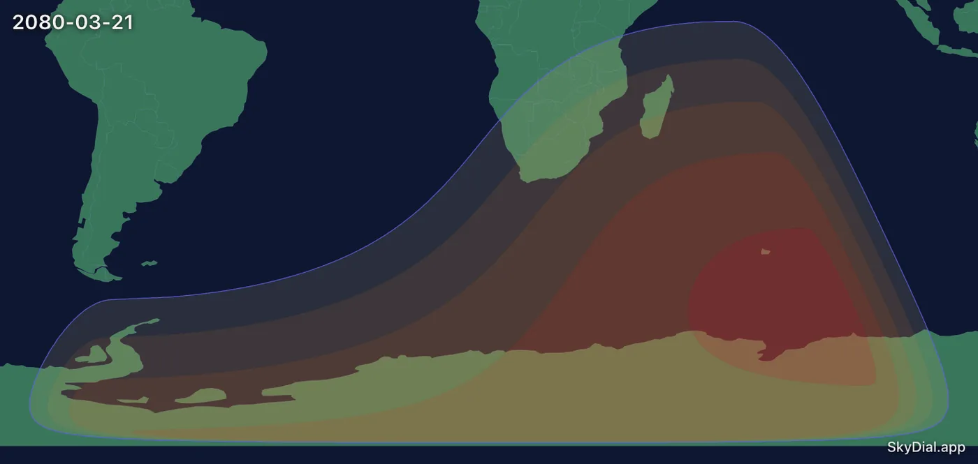 Interactive map of the 2080-03-21 solar eclipse