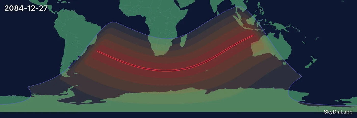 Interactive map of the 2084-12-27 solar eclipse
