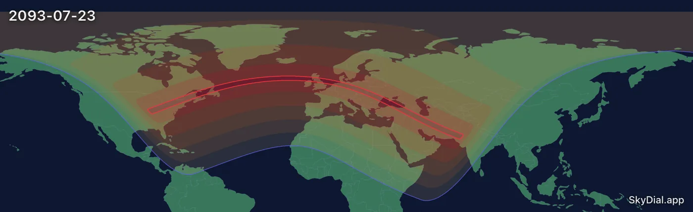 Interactive map of the 2093-07-23 solar eclipse