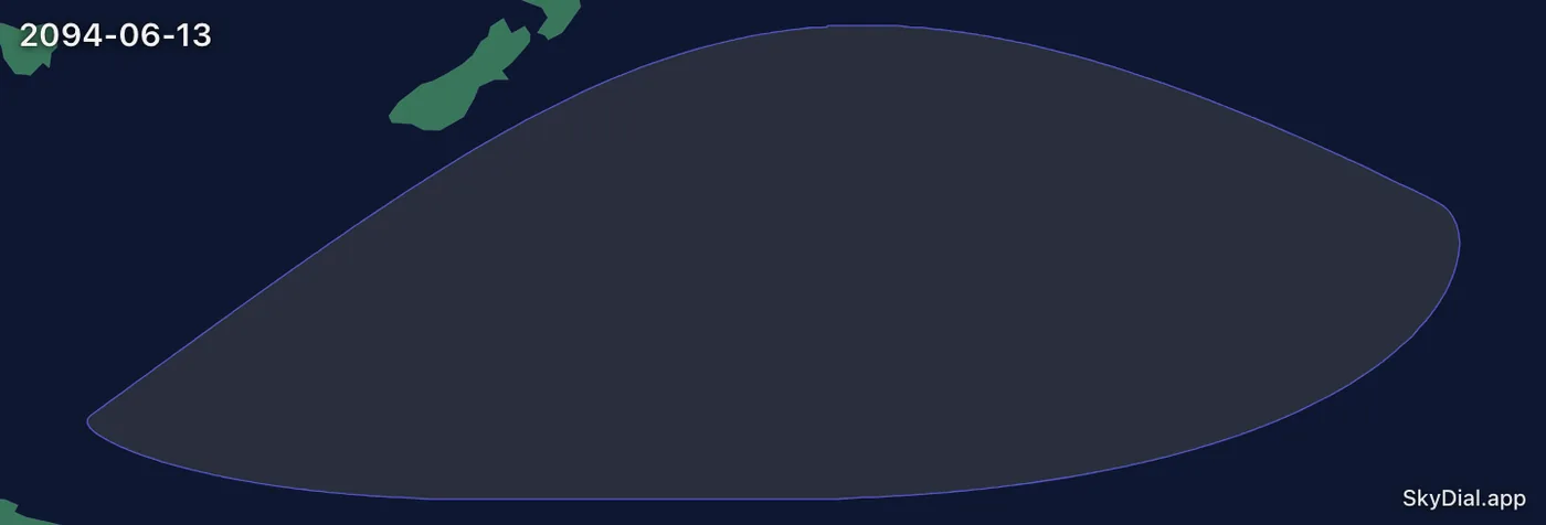 Interactive map of the 2094-06-13 solar eclipse