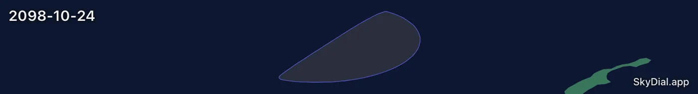Interactive map of the 2098-10-24 solar eclipse