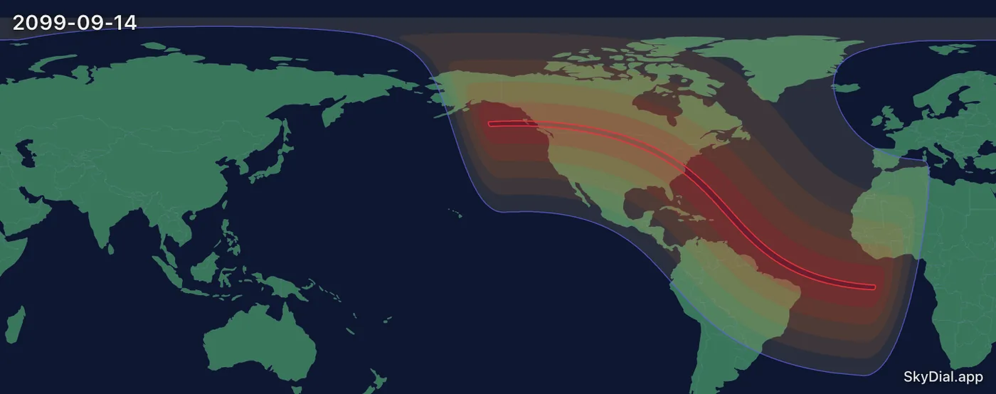 Interactive map of the 2099-09-14 solar eclipse